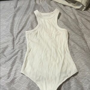 Abercrombie & Fitch White Bodysuit